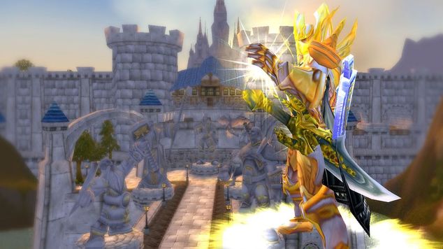 Paladin using Holy magic