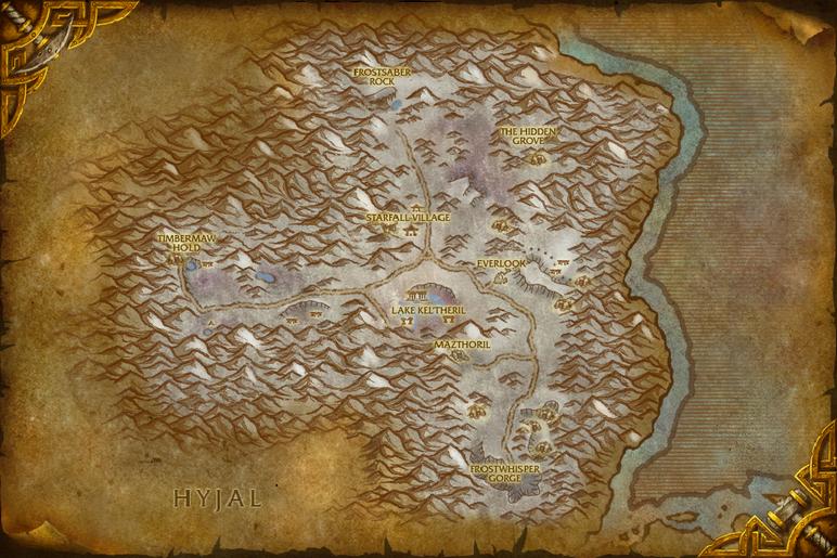 Mount Hyjal — Turtle WoW