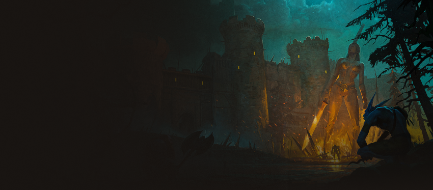 Dark Vanilla+ fortress artwork used by OctoWoW