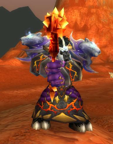 Enhancement Shaman charging into melee combat
