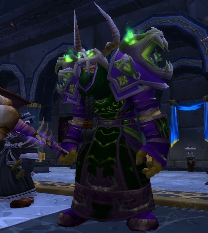 Warlock using fear and shadow magic in PvP in Turtle WoW